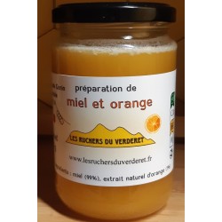 préparation miel et agrumes